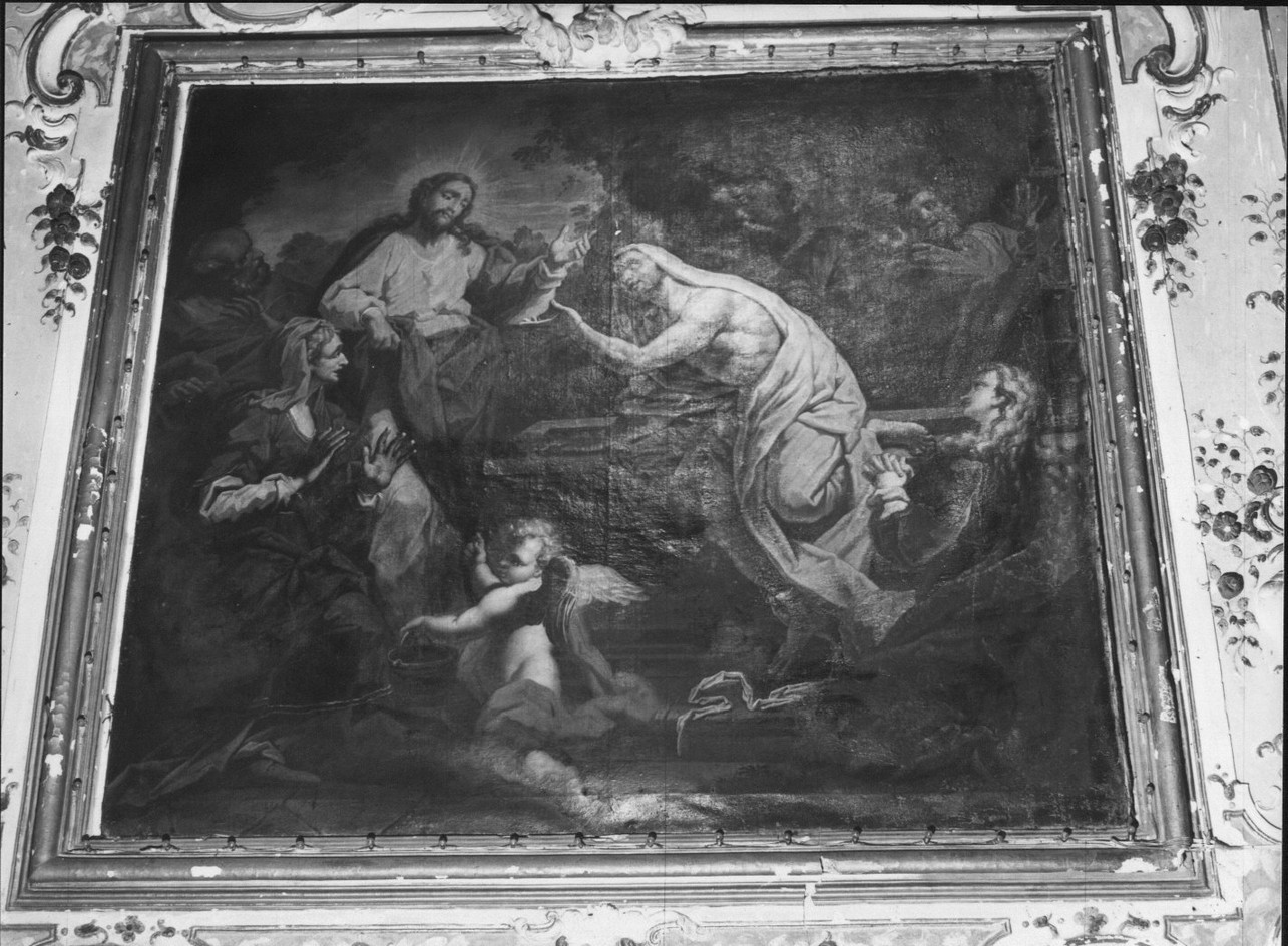 resurrezione di Lazzaro (dipinto, opera isolata) - ambito italiano (sec. XVIII)