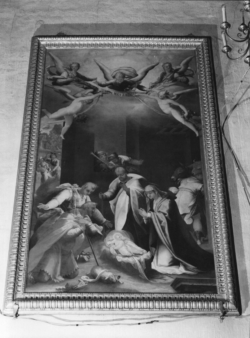 natività di Gesù (dipinto, opera isolata) di Brandimarte Benedetto (sec. XVI)