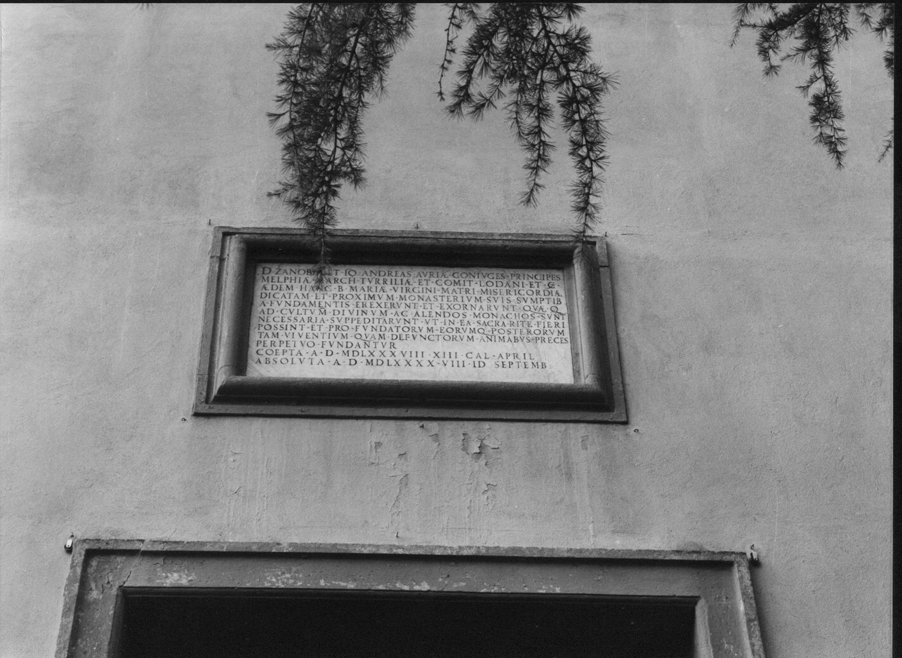 lapide commemorativa, opera isolata - bottega ligure (sec. XVI)