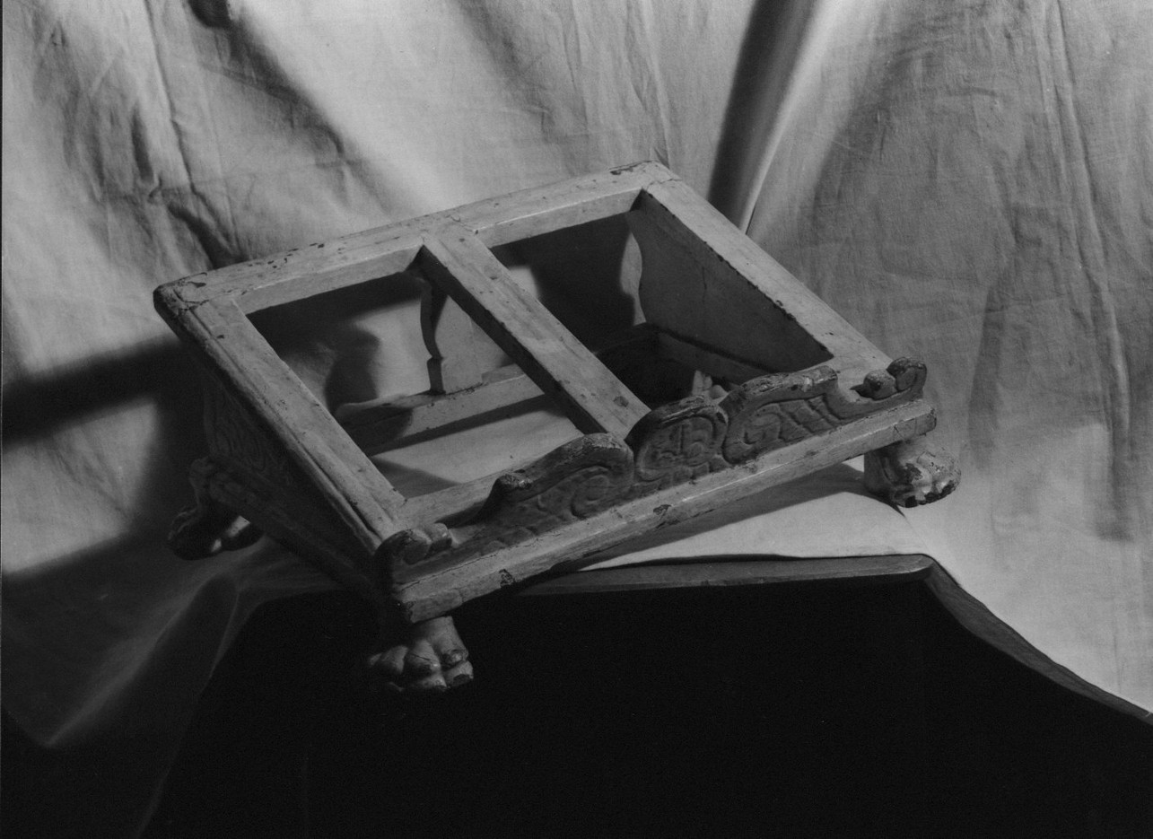 leggio d'altare, opera isolata - bottega ligure (seconda metà sec. XIX)