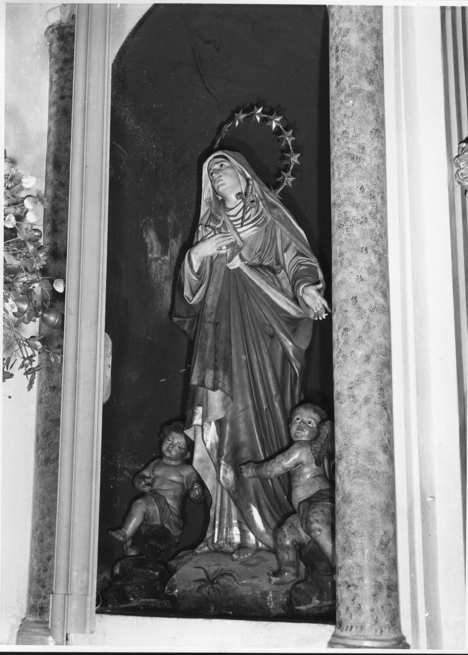 Madonna Addolorata (dipinto, opera isolata) di Maragliano Anton Maria (sec. XVIII)