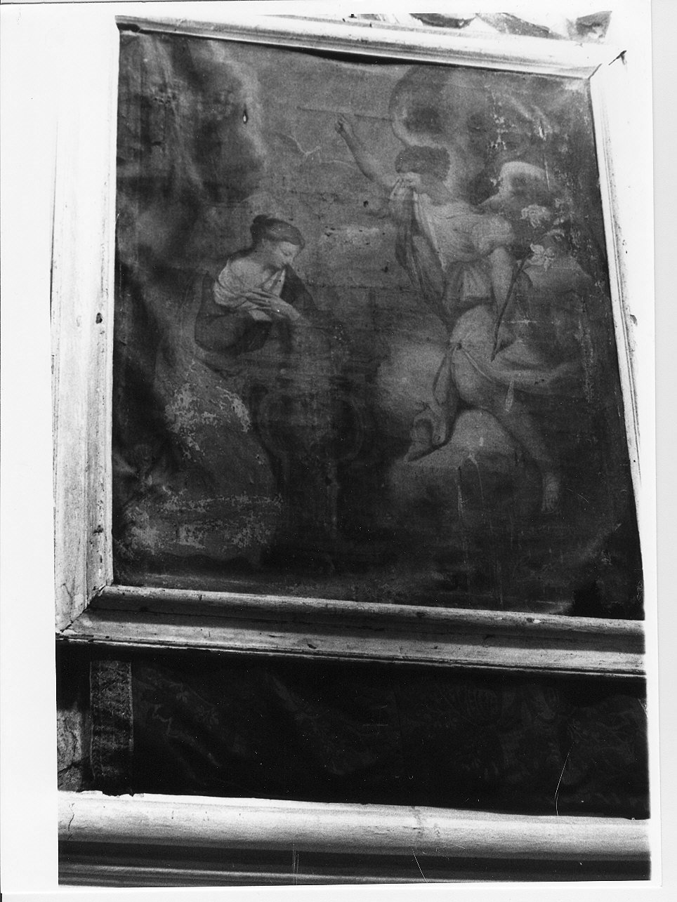 Annunciazione (dipinto, opera isolata) - ambito ligure (seconda metà sec. XVIII)