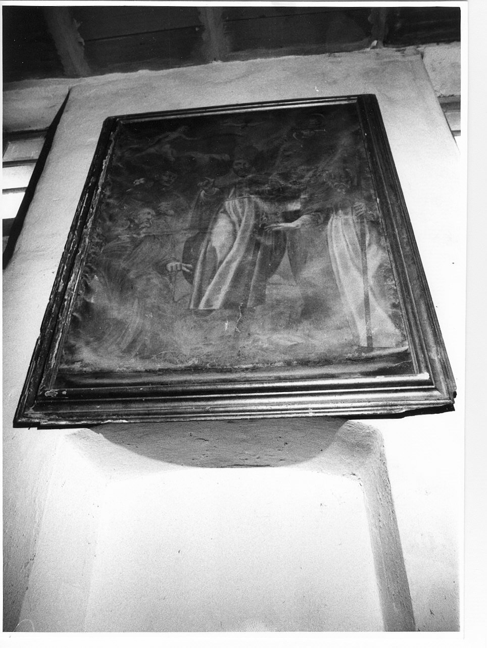 San Saturnino tra santi (dipinto, opera isolata) - ambito italiano (sec. XVII)