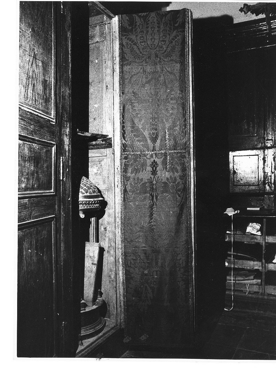 velo omerale, opera isolata - manifattura ligure (fine/inizio secc. XVIII/ XIX)