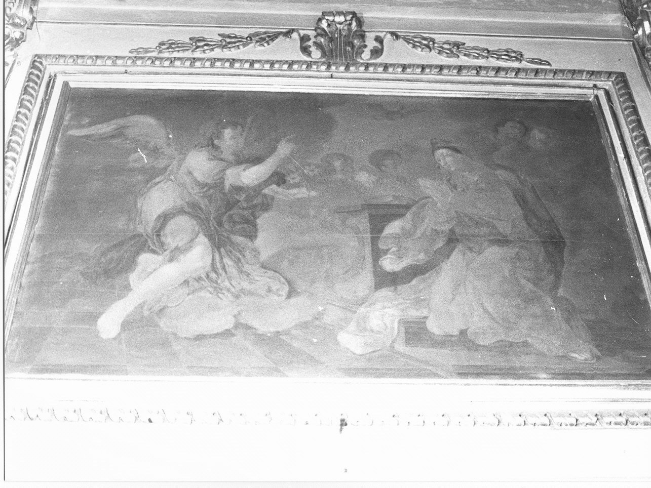 Annunciazione (dipinto, opera isolata) - ambito italiano (fine/inizio secc. XVII/ XVIII)