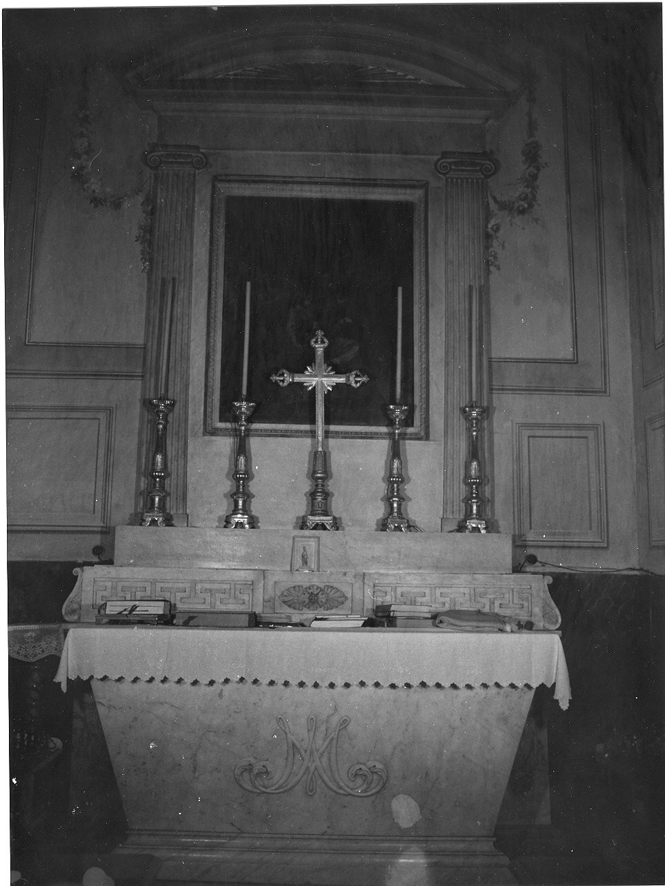 altare, opera isolata - bottega italiana (metà sec. XIX)