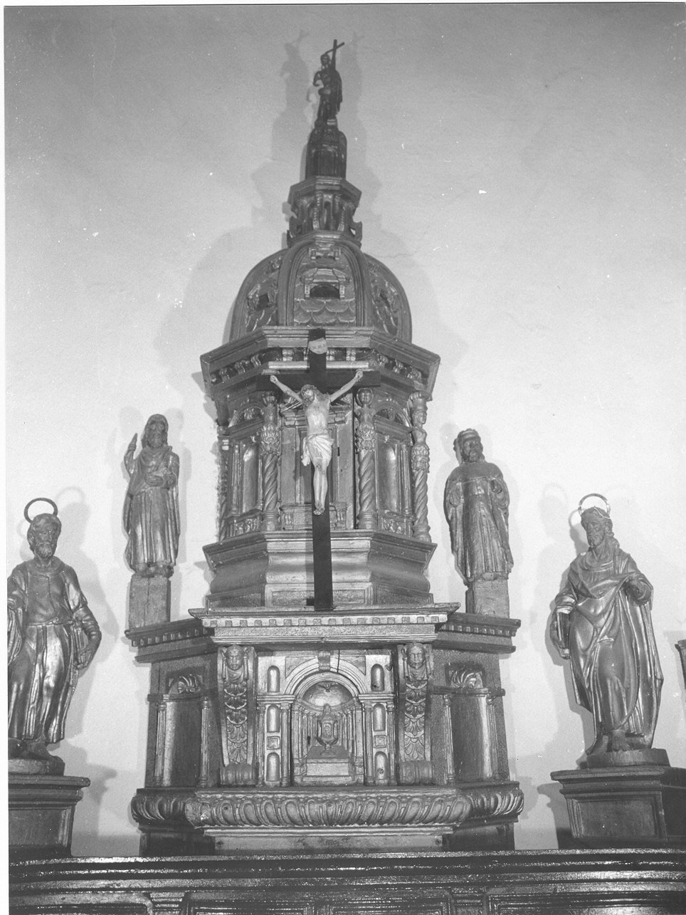 San Giovanni Battista (tabernacolo, opera isolata) - bottega italiana (inizio sec. XIX)