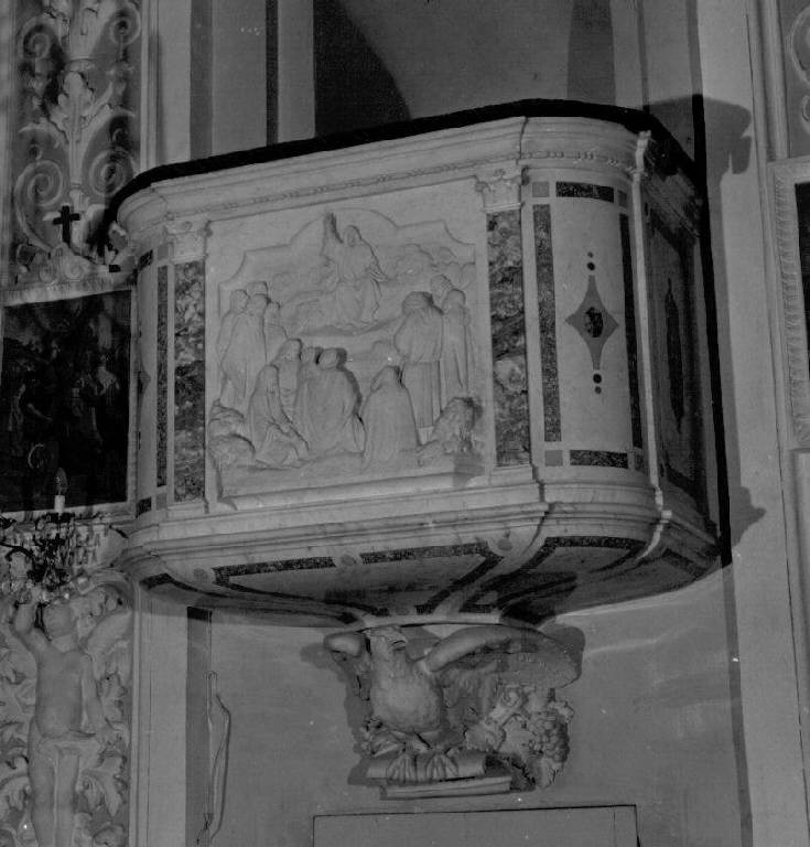 pulpito, opera isolata - bottega ligure (sec. XX)