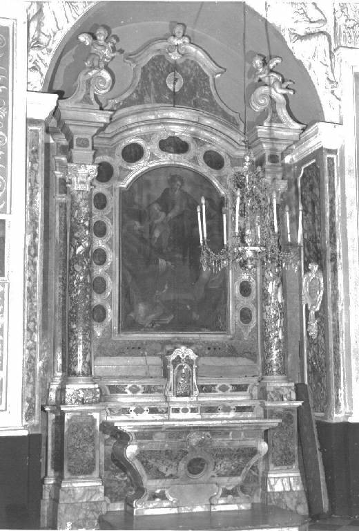 altare, insieme - bottega ligure (seconda metà sec. XVIII)