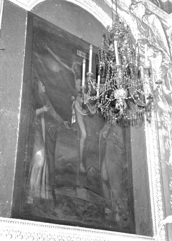 crocifissione di Cristo (dipinto, opera isolata) - ambito italiano (sec. XVII)