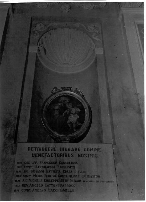 San Giuseppe e Gesù Bambino (dipinto, opera isolata) - ambito ligure (sec. XIX)