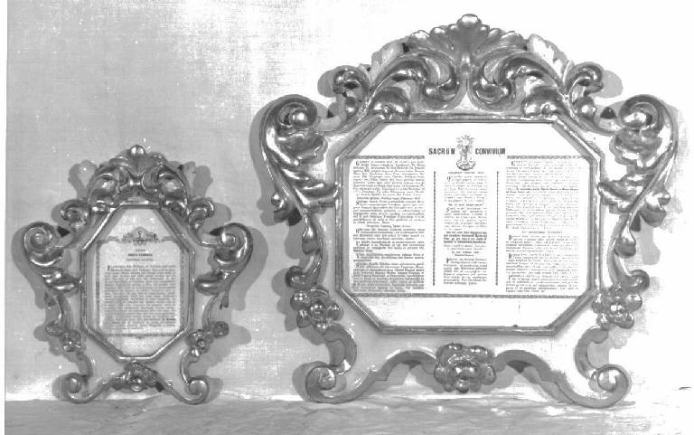 cartagloria, pendant - bottega ligure (sec. XIX)