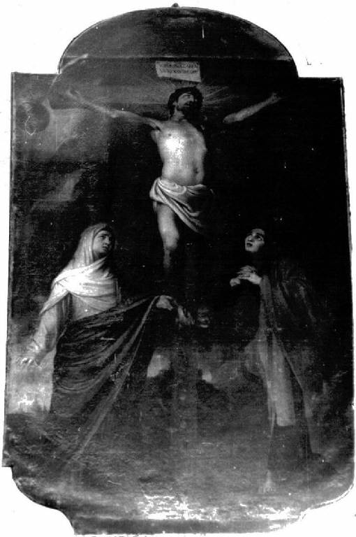 crocifissione di Cristo (dipinto, opera isolata) di Reni Guido (maniera) (sec. XVIII)