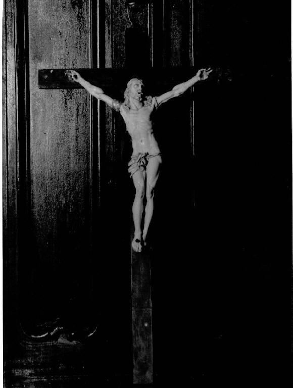 Cristo crocifisso (crocifisso, insieme) di Lacroix C (fine/inizio secc. XVII/ XVIII)