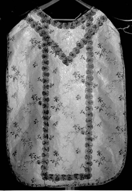 paramento liturgico, insieme - manifattura italiana (seconda metà sec. XVIII)