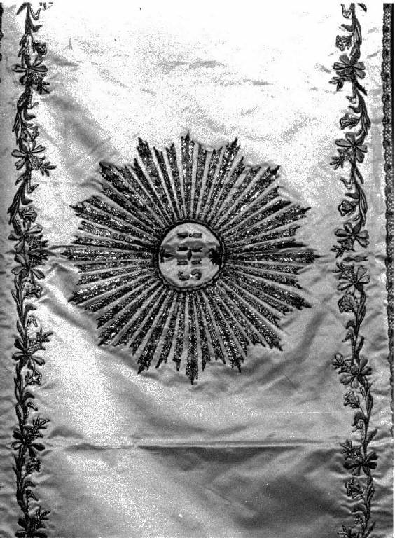 velo omerale, opera isolata - manifattura ligure (sec. XIX)