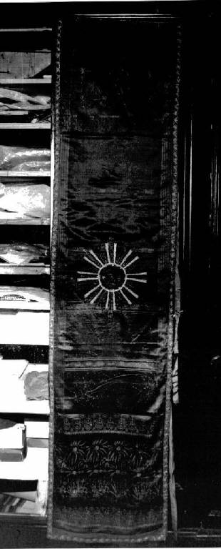 velo omerale, opera isolata - manifattura italiana (sec. XIX)