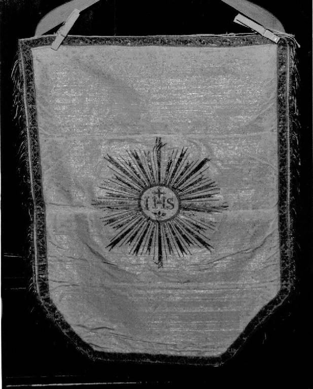 cappuccio di piviale, opera isolata - manifattura ligure (sec. XIX)