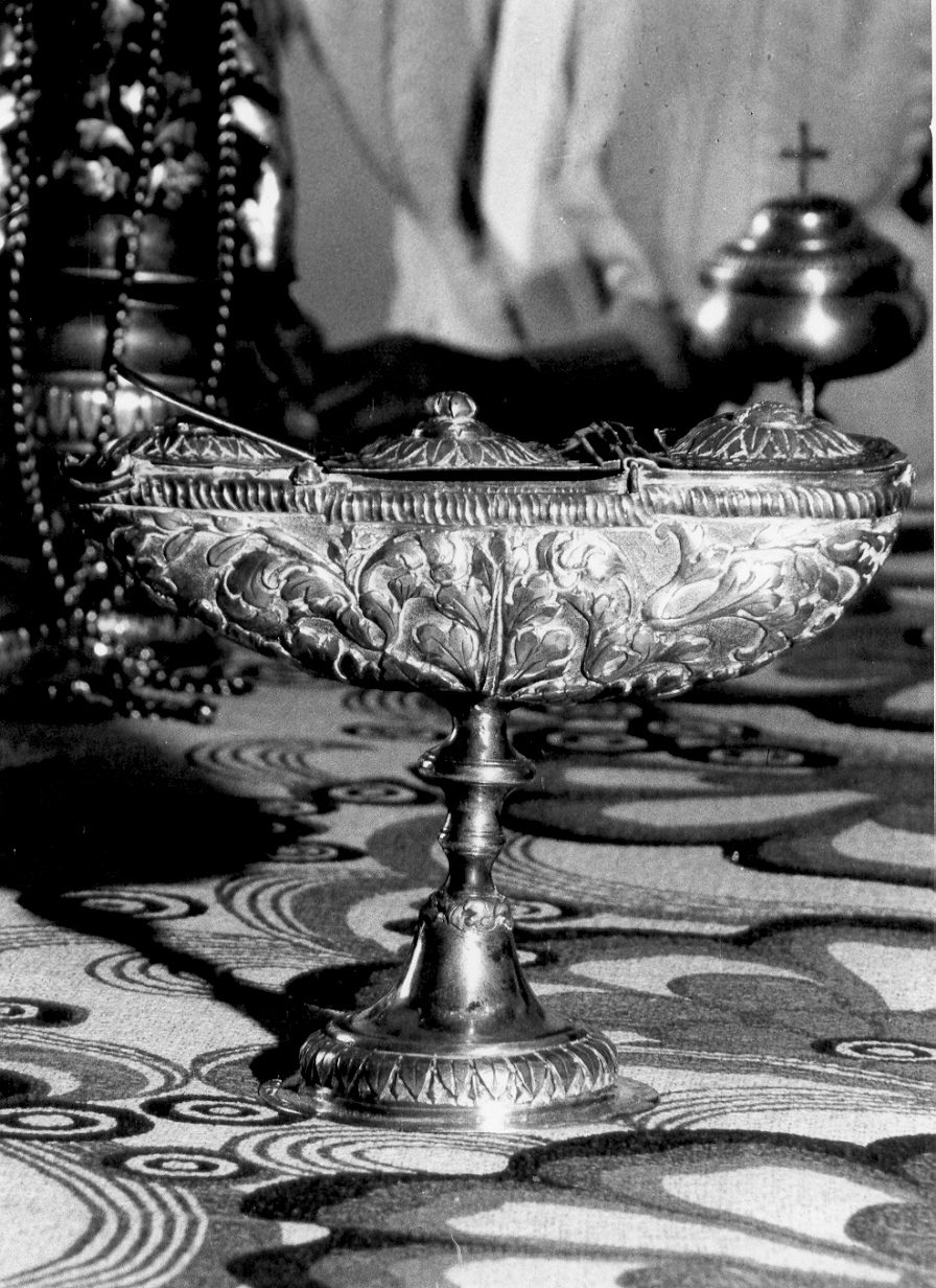 navicella portaincenso, opera isolata - PRODUZIONE LIGURE (sec. XIX)