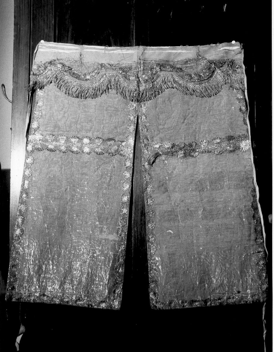 conopeo di tabernacolo, opera isolata - manifattura ligure (secc. XVIII/ XIX)