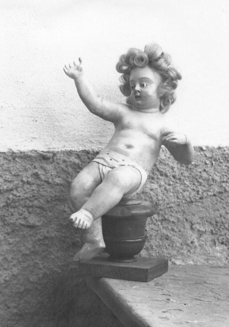 Gesù Bambino (statuetta, opera isolata) - bottega ligure (sec. XIX)