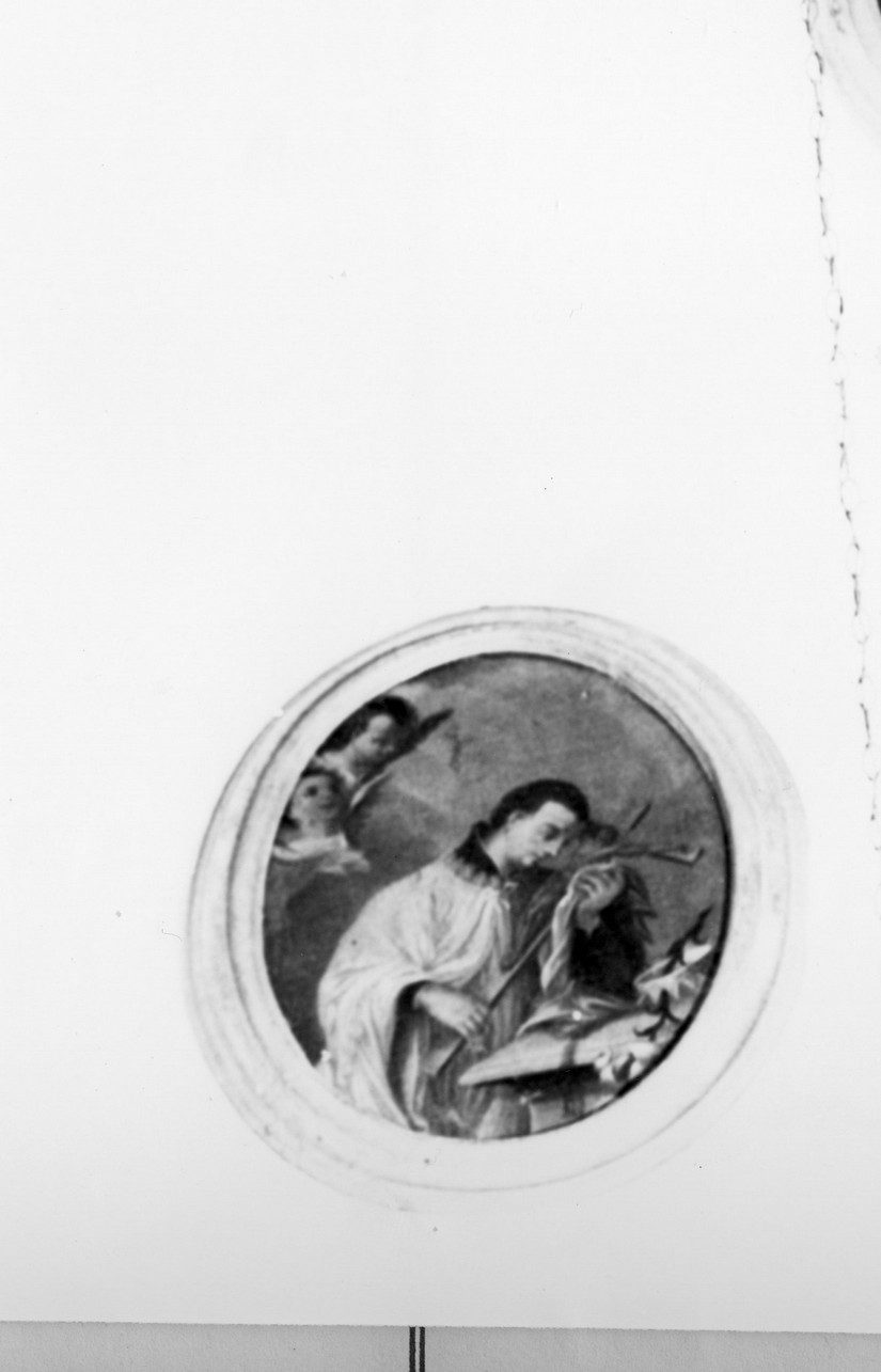 San Luigi Gonzaga (dipinto, opera isolata) - ambito ligure (metà sec. XVIII)