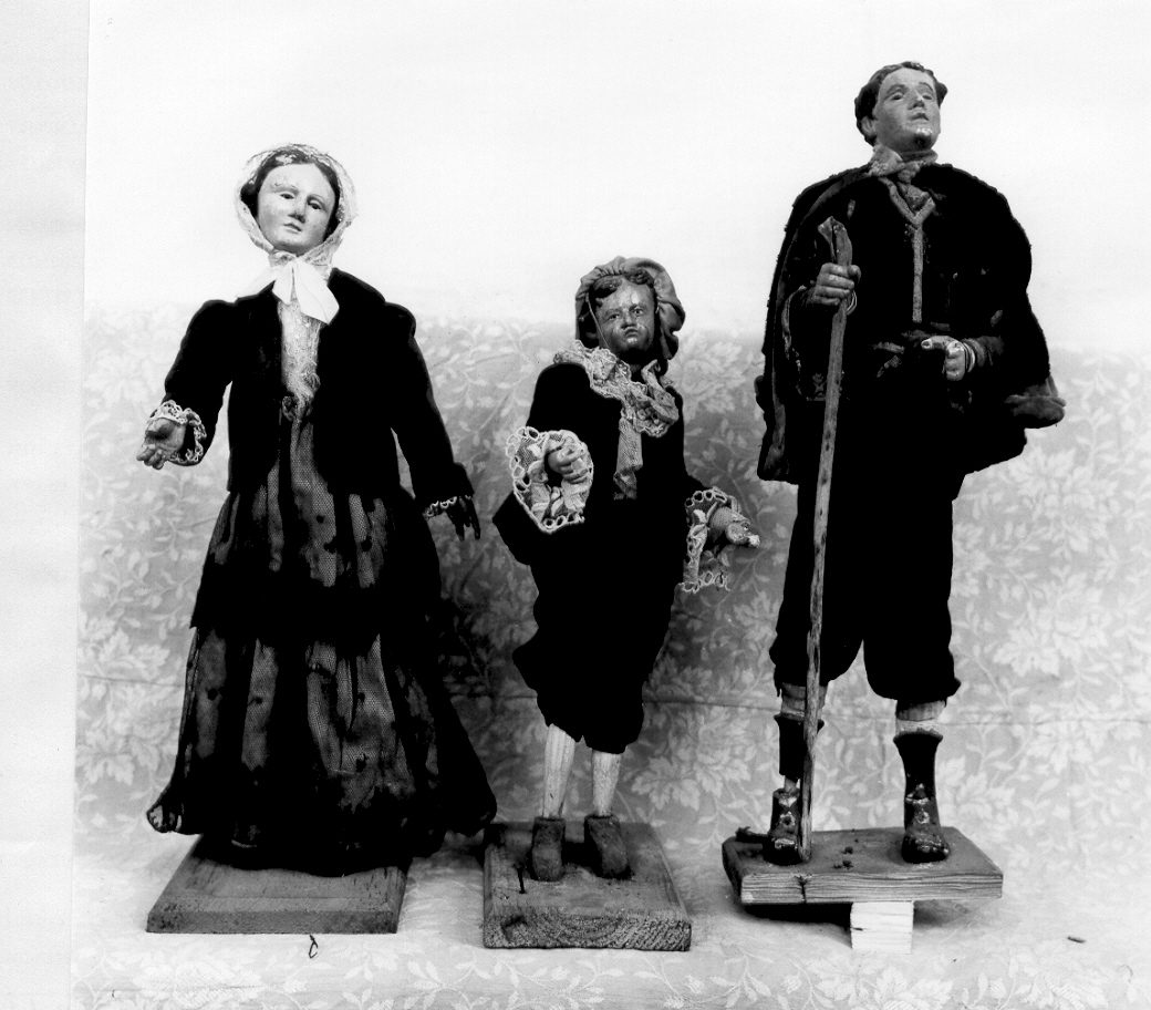 pastore (statuetta di presepio, insieme) - bottega ligure (inizio sec. XIX)