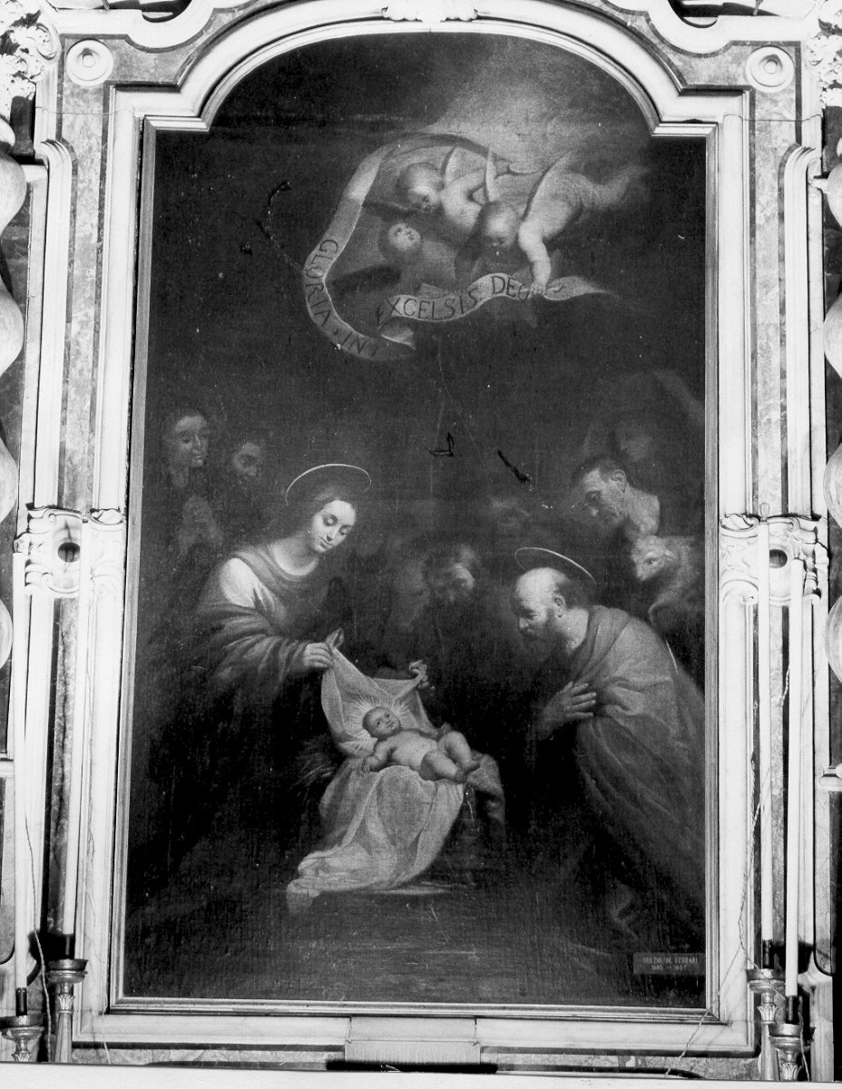 natività di Gesù (dipinto, opera isolata) di De Ferrari Orazio (attribuito) (prima metà sec. XVII)