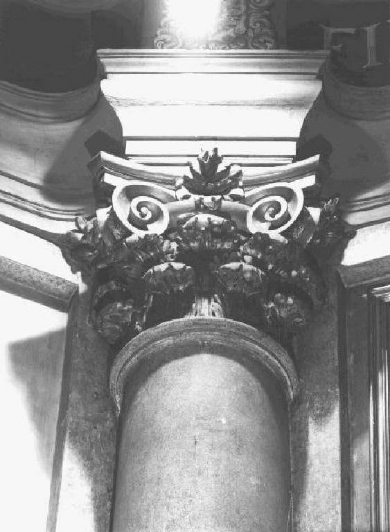 capitello - bottega genovese (secc. XVII/ XVIII)