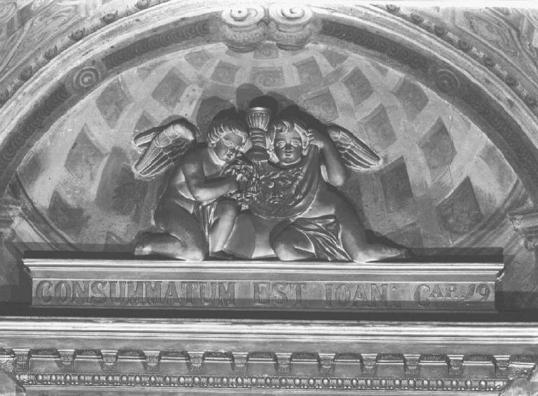 decorazione plastica - bottega genovese (ultimo quarto sec. XIX)