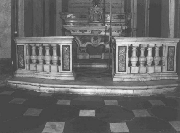 balaustrata - bottega genovese (metà sec. XIX)