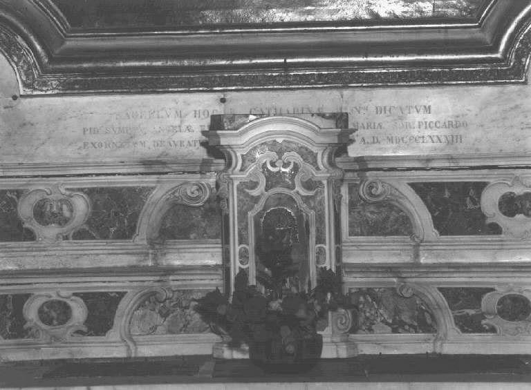 lapide - bottega genovese (ultimo quarto sec. XIX)