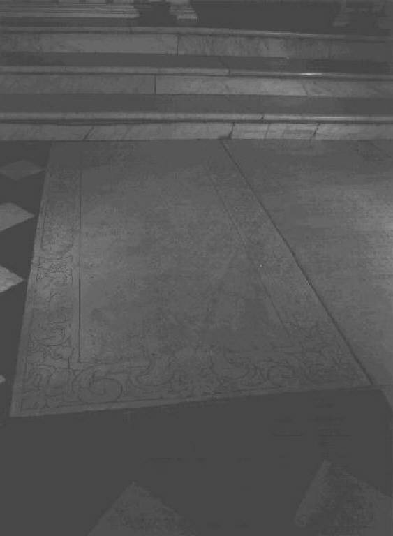 lapide - bottega genovese (ultimo quarto sec. XVII)