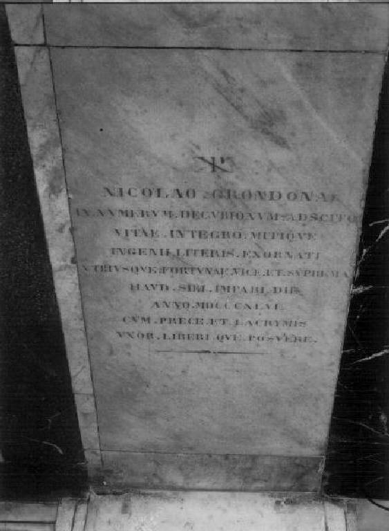 lapide tombale - bottega ligure (prima metà sec. XIX)