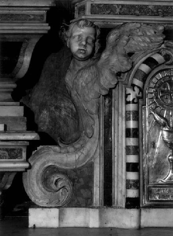 cherubino (scultura) di Ponsonelli Giacomo Antonio (seconda metà sec. XVII)