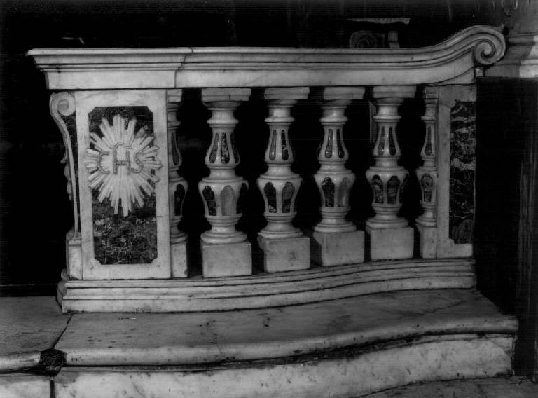 balaustrata di Schiaffino Francesco Maria (bottega) (metà sec. XVIII)