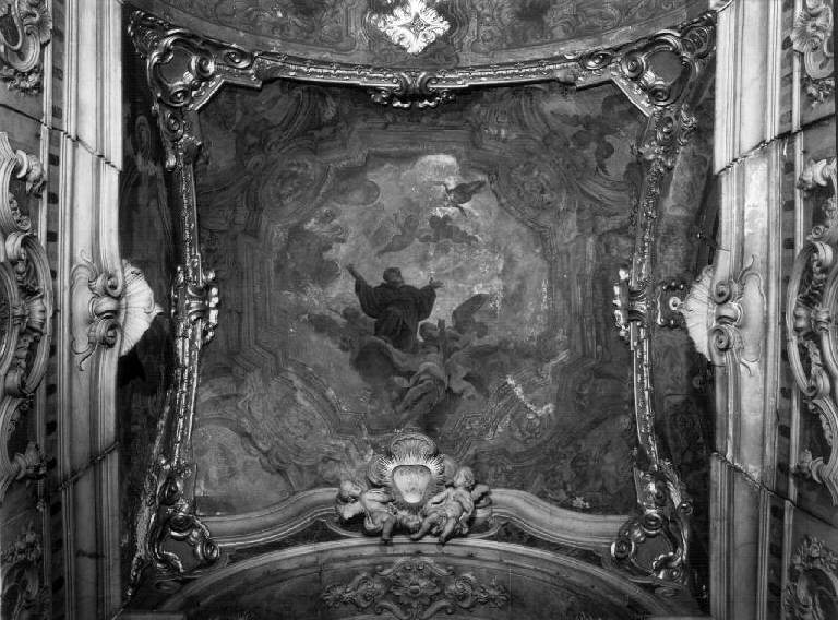 gloria di San Francesco da Paola (dipinto) di Palmieri Giuseppe (prima metà sec. XVIII)