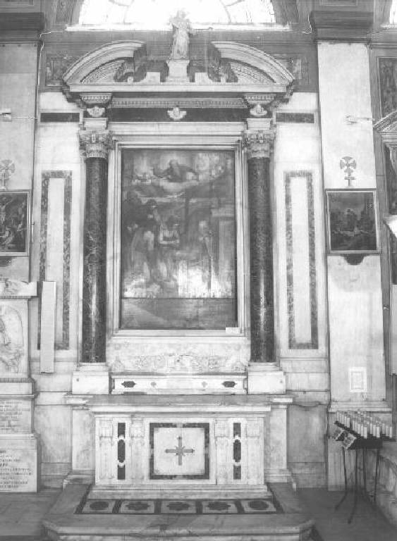 altare - bottega ligure (fine sec. XVI)