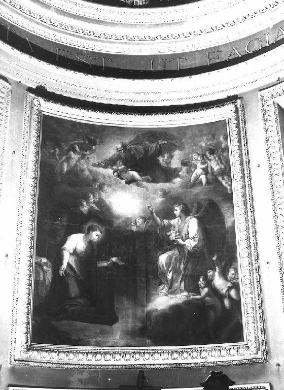Annunciazione (dipinto) di Ratti Carlo Giuseppe (ultimo quarto sec. XVIII)