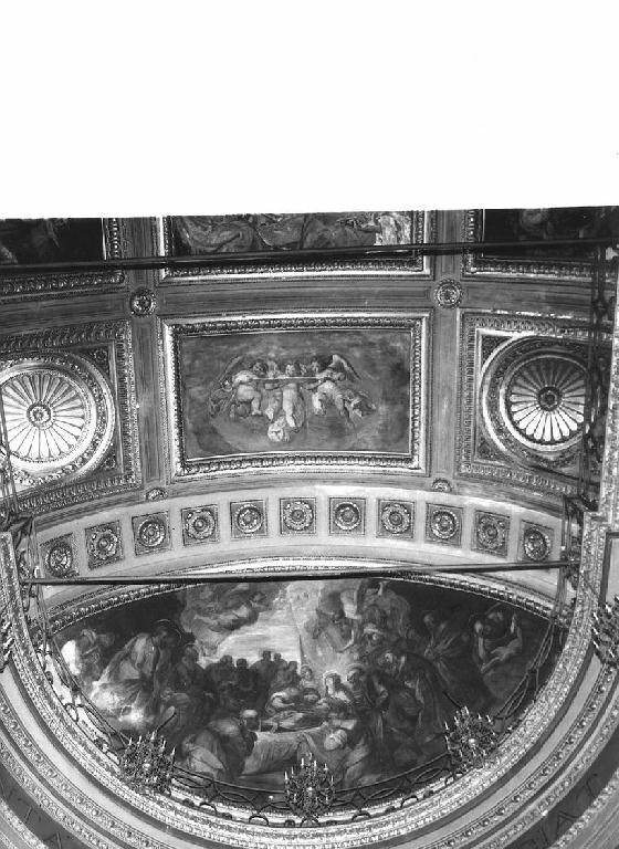 transito della Madonna (dipinto) di Brusco Paolo Gerolamo detto Bruschetto (ultimo quarto sec. XVIII)