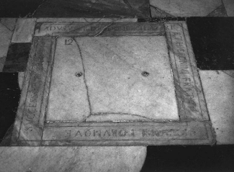 lapide - bottega ligure (primo quarto sec. XVIII)