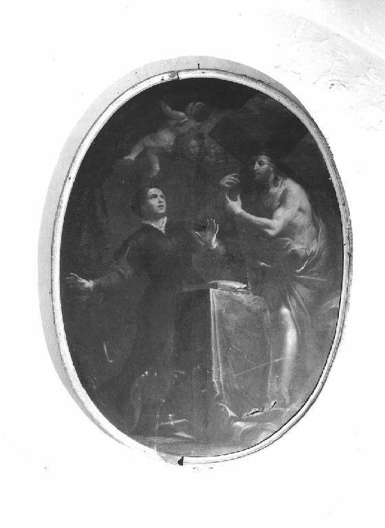 visione della beata Caterina Fieschi (dipinto) di Boni Giacomo Antonio (secondo quarto sec. XVIII)