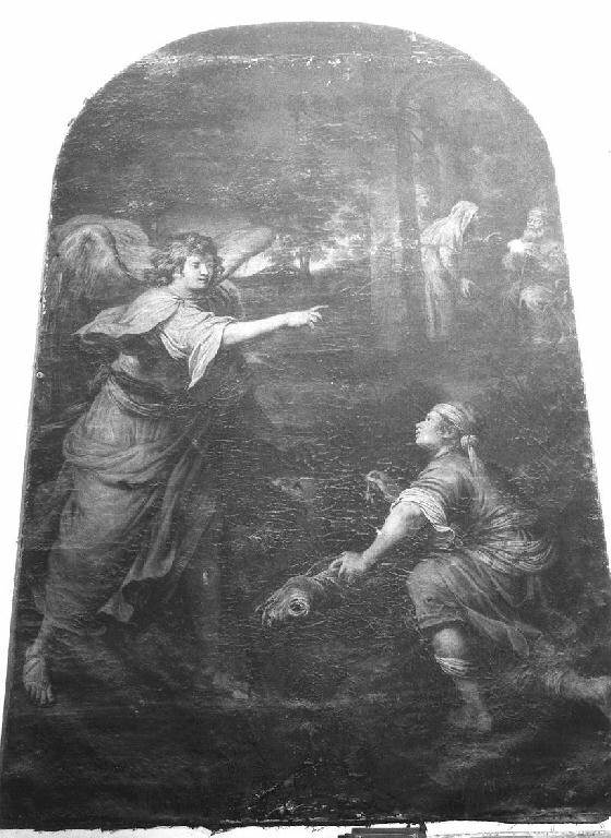 San Raffaele e Tobiolo (dipinto) di Carlone Giovanni Battista (terzo quarto sec. XVII)