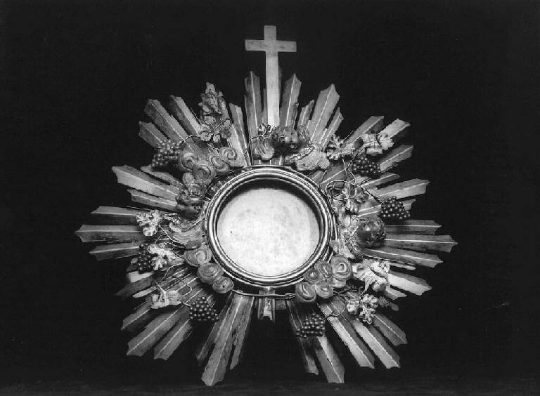 ostensorio, frammento - bottega genovese (primo quarto sec. XIX)