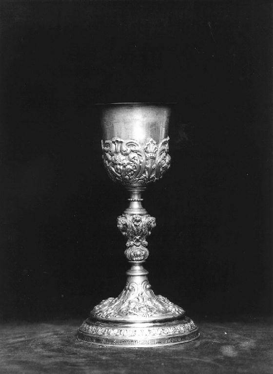 calice - bottega genovese (primo quarto sec. XX)