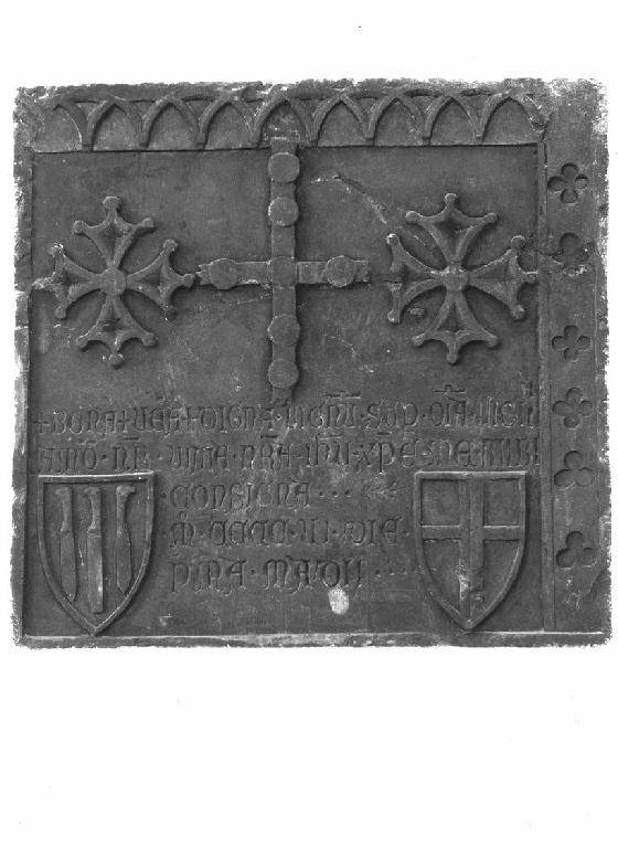 lapide - bottega genovese (inizio sec. XV)