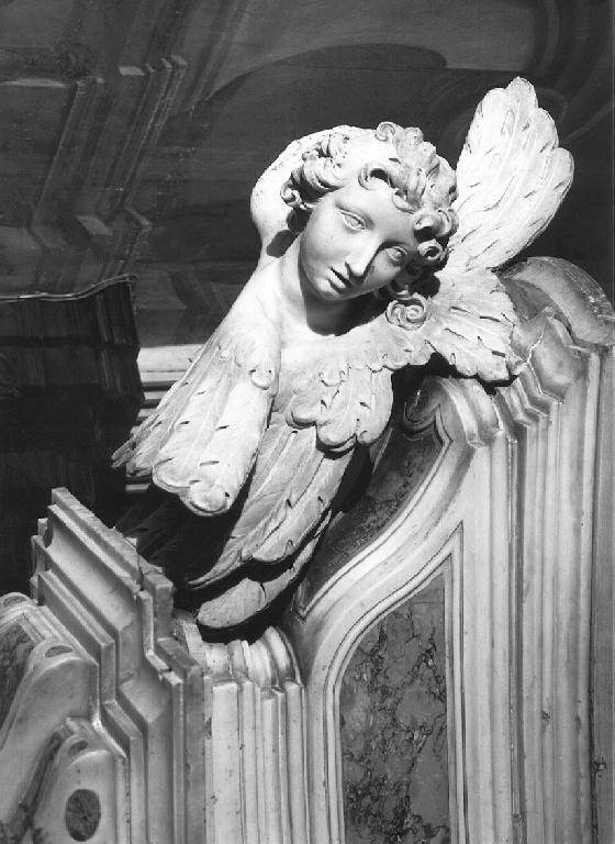 testa alata (statua) - bottega genovese (secondo quarto sec. XVIII)