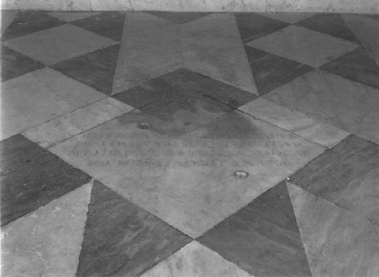 lapide - bottega genovese (secondo quarto sec. XVIII)