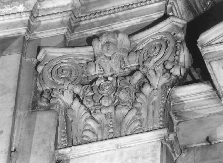 capitello di Orsolino Tommaso (attribuito), Orsolino Giovanni (attribuito) (seconda metà sec. XVII)