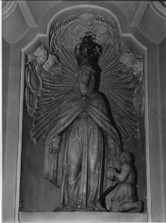 Madonna della Misericordia (statua) di Carlone Taddeo (sec. XVII)